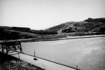 Marshlands looking west from the Richardson Bay Bridge, late 1930s