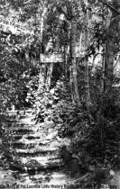 "The Storm" : Storm Damage to Dr. Boyd's Garage, 1925 (Photograph Only)