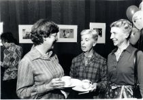 Library volunteer party, 1983