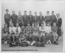 Strawberry Point School, third grade class photo 1958-59