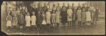 Homestead School students and teachers, date unknown