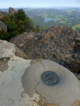 Mt. Tamalpais East Peak survey marker, 2017