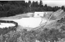 Sewage plant building 308 at the U.S. Airforce Station on Mt.Tamalpais,1984