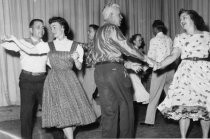 Folk (square) dancing, date unknown