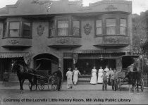 Miller's Modern Bakery, Throckmorton Avenue, 1915