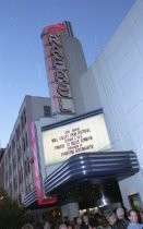 Marquee for the Tribute to Ed Asner, 2002