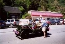 Club Scouts at the Mill Valley Memorial Day Parade, 2002