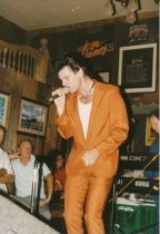 Willy DeVille performing, 1990