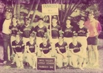 Mill Valley Yankees Little League team, 1984