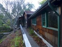 Mill Valley Golf Club clubhouse pathway, 2016