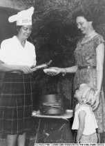 Patio Party at Homestead School, circa 1958