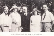 Portrait of Thompson Family, 1925