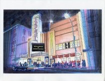 Drawings of the Smith Rafael Film Center, circa 2002