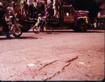 Float in Mill Valley's 75th Anniversary parade, 1975
