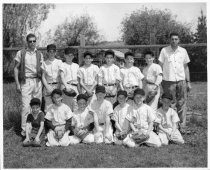 Little League team photo of the "MV Braves", date unknown