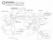 O'Hanlon Center for the Arts map, circa 2016