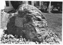 Mill Valley City Hall war memorial, circa 1980