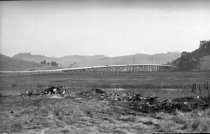 The completed Richardson Bay Bridge, circa 1930's