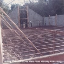 Flooring Framework, Library Construction, 1965