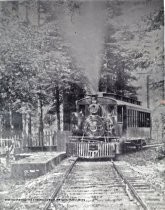 A Porter #6, at Lee Street stop, 1905-1920