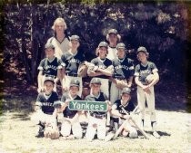 Mill Valley Little League Yankees team, date unknown