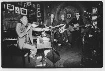 Austin DeLone, John Burton, Jerry Scheff and Elvis Costello, 1989