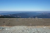 Mt. Tamalpais West Peak ruins looking west, 2015