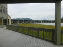 Shoreline Office Building walkway, 2016