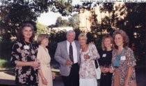 Mayor Catherine Barnes and city officials, June 1994