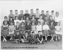 Strawberry Point School, third grade class photo, 1959