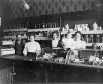 Eastland Bakery interior, circa 1900