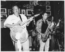Big Al Anderson, Steve Douglas and Joey Spampinato , 1990