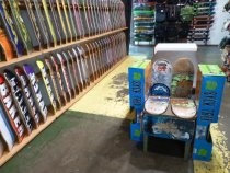 Proof Lab Surf Shop interior, 2016