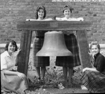 Mill Valley's first fire bell, 1959