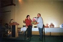 Mill Valley Library City holiday party, December 12, 1986