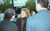 Debra Winger at the screening for "Big Bad Love," 2001