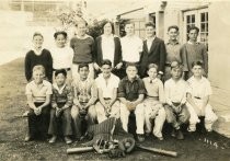 Old Mill School baseball team, circa 1933-1944