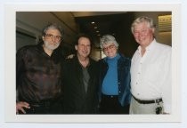 Fred Padula, Mark Fishkin, Ann Hershey, and John Korty at A 25th Anniversary Mill Valley Film Festival Special Retrospective, 2002