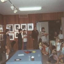 Kid's monster poster contest, 1971