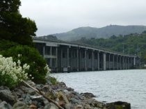 Richardson Bay Bridge from Strawberry, 2016