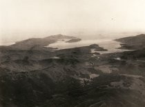 View of Mill Valley and Richardson Bay, circa 1885