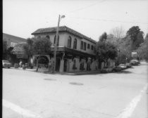 Corner of Throckmorton and Bernard streets in 1983