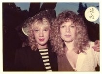 Tia Whiteaker and Lorrie Fishkin, circa 1984