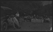 Willow breakfast with car, 1918