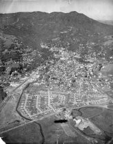 Aerial view of Mill Valley, 12/8/1947