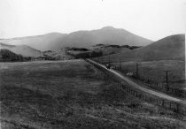 Looking up Blithedale Road from Alto, 1896