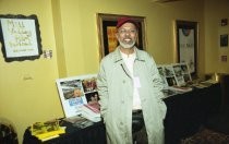 Producer Ajey Jhankar at a film screening, 2000