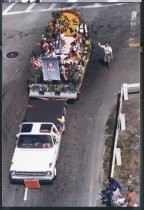 German American Society of Marin float in Memorial Day Parade, 1980