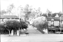 Looking up Bernard Street, 1985