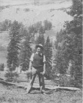 Lance Robinson in Wyoming, date unknown